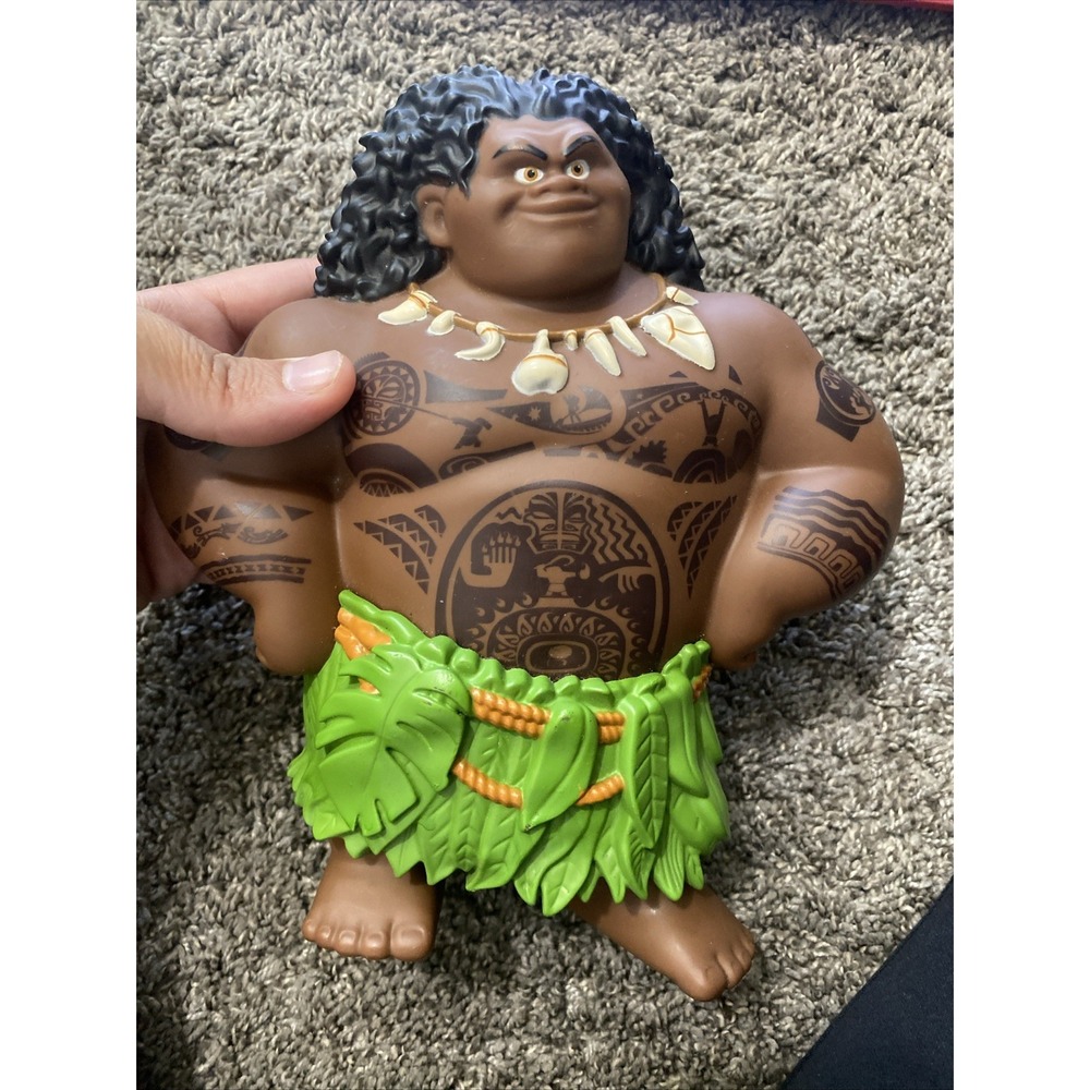 Disney Maui Moana Hawaiian Tattoed Figure Disney toy